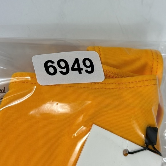 Faithfull The Brand Dylla Bikini Bottoms Women's US 4 Sun Orange Yellow NWT, - Picture 13 of 13